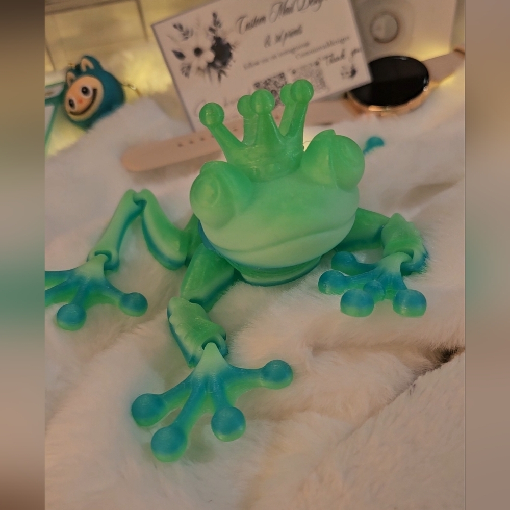 Prince Frog 3d Printed By Me.